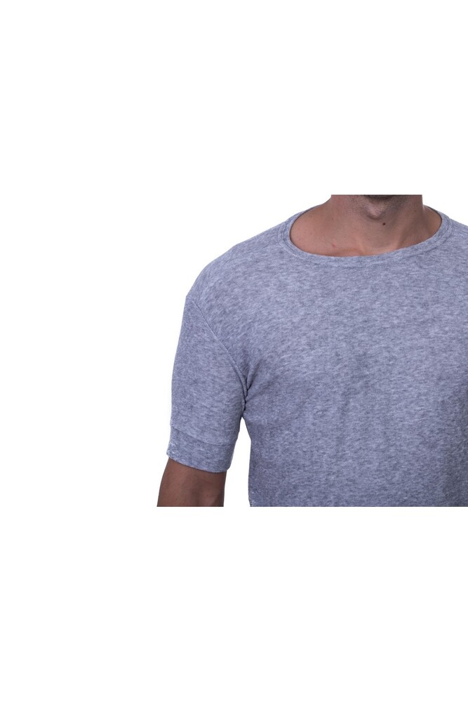 COTTON TOWEL TEE GREY