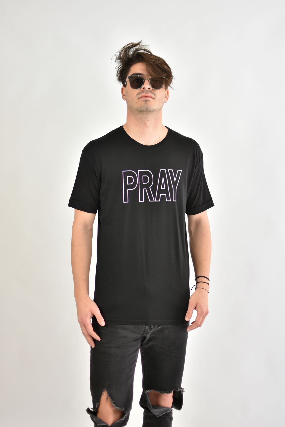 ΜΠΛΟΥΖΑ ΜΑΚΟ "Pray" ΜΑΥΡΟ